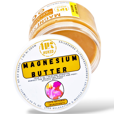 Magnesium Butter Extra Hot - Muskelentlastung, Entspannung & Feuchtigkeitspflege - 120g UK