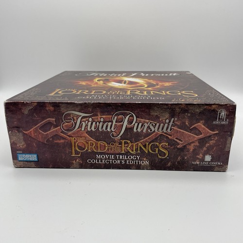 LOTR Movie Trilogy Lord Of The Rings Trivial Pursuit Collector 4 Sealed COMPLETE - Picture 4 of 8