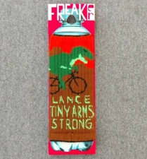 FREAKER USA Knit Beverage Bottle Insulator Koozie Lance Tiny Arms Strong