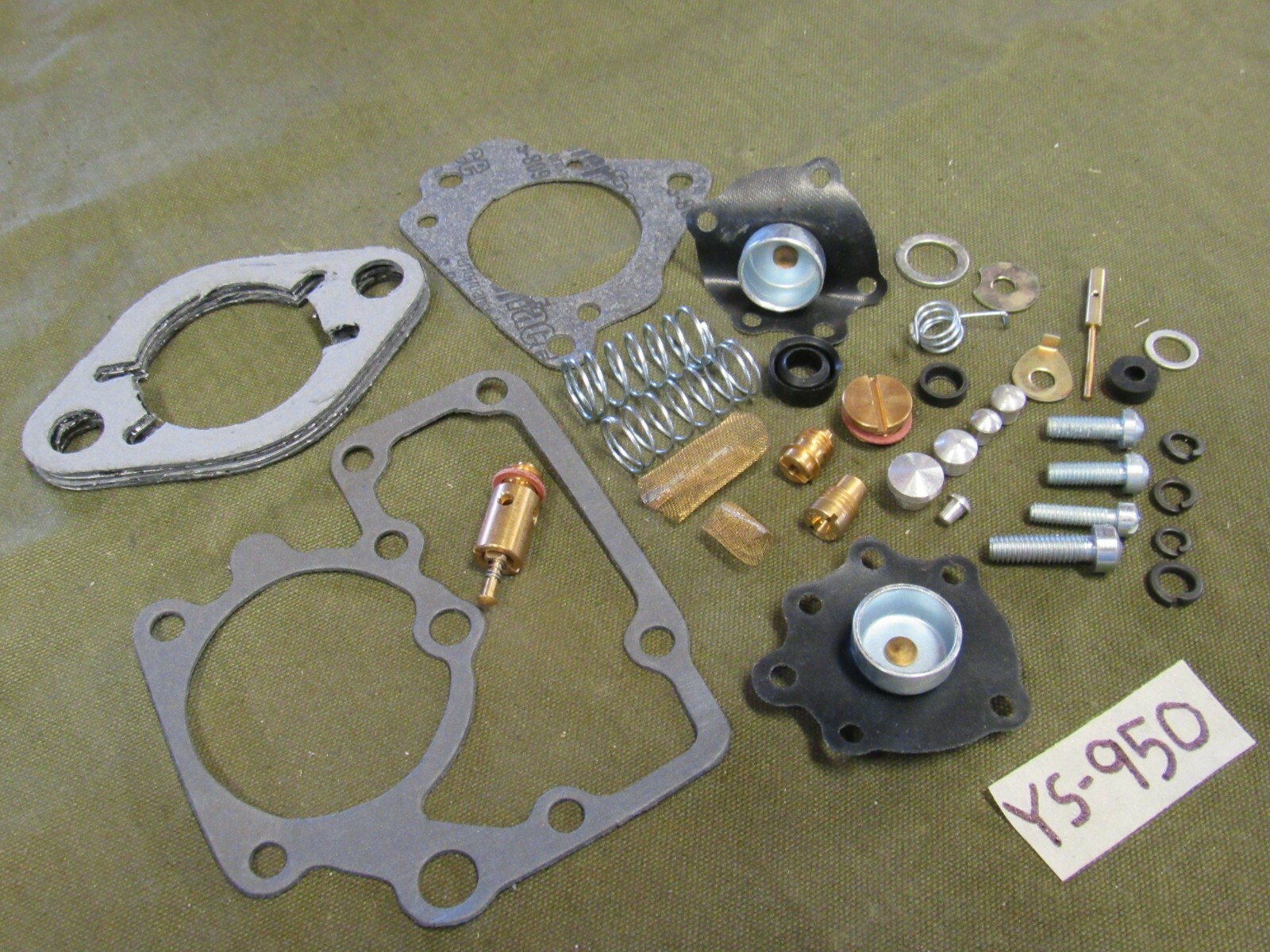 Carburetor Carter YS950 rebuild kit Fits M38A1 M170 Willys military