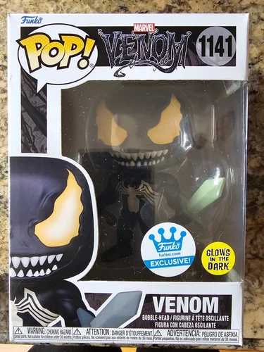Funko Pop!  Marvel: VENOM (Glow in the Dark) #1141 Funko Shop Exclusive