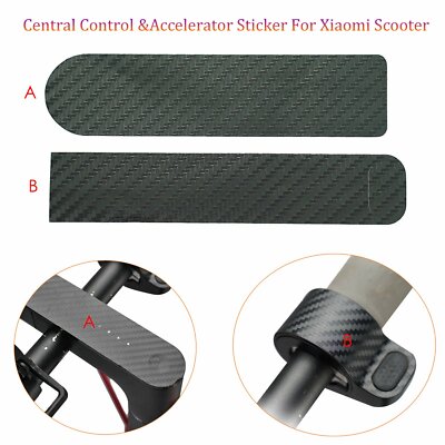 Waterproof Central Control+Accelerator Stickers Decal For Xaomi Electric Scooter