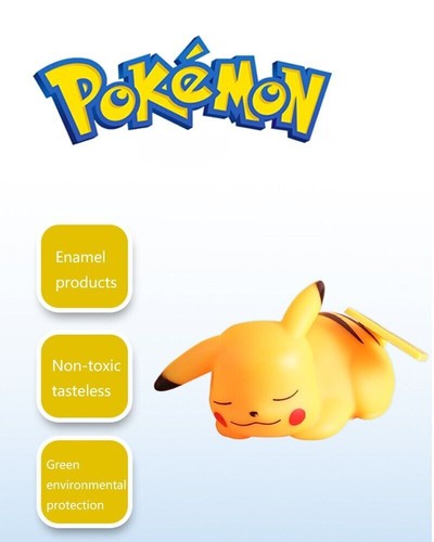 Sleeping Pikachu Night Light Assorted - FOR ALL AGES!!! Battery Powered - Picture 9 of 13