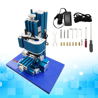 AC100-240V Micro Drilling Milling Machine 3000RPM for Soft Metal Craft