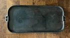 Rare Vintage Wagner Sidney 0 No. 9A 23 1/2” L x 10 3/8” W  Cast Iron Griddle