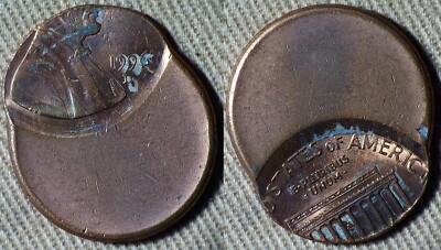 Error : Lincoln Cent 1996D 65% Off Center IREC1726