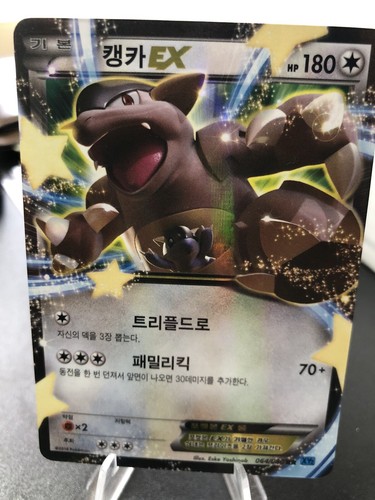 Kangaskhan EX 064/080 XY2 2014 Wild Blaze Holo Korean Pokémon Card
