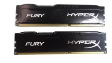 Kingston HyperX FURY Black 8GB 2X4GB PC3-12800 DDR3-1600MHz HX316C10FBK2/8  Dimm