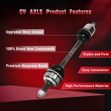 For 2003-2011 Honda Element CV Axle Shaft Assembly Front Left Driver