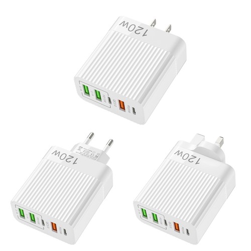 120W Fast Charger Block USB Type C Wall Power Adapter PD Type C Charger Block