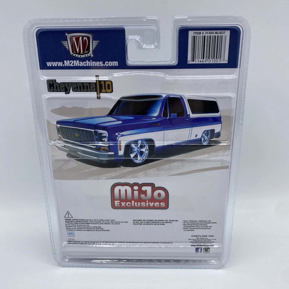M2 Machines 1973 Chevrolet Cheyenne 10 Pickup MIJO Exclusive MJS37 21-104 MIP - Image 2 of 4