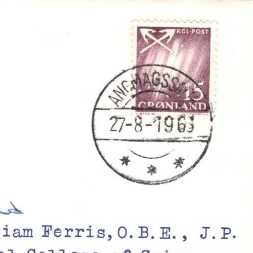 GREENLAND SCOTTISH EXPEDITION Cover *Multi-Signed* 1963 Scotland Glasgow MA421 - Image 3 of 4