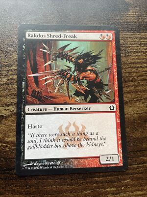 Rakdos Shred-Freak (221) Return to Ravnica MTG Magic The Gathering L10208*