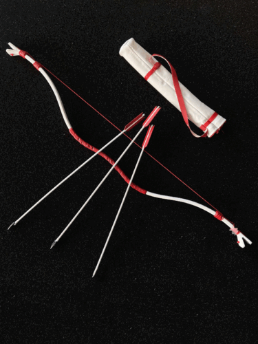 3STOYS Soldier accessoire arc & flèche & carquois échelle 1/6 pour poupée archer femelle 12'' - Photo 1/3