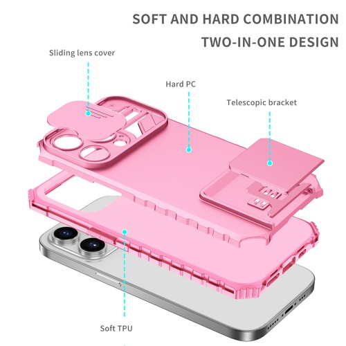 For iPhone 13 Pro Max 11 12 14 15 XR X Phone Case Heavy Duty Shockproof Cover - Picture 19 of 37