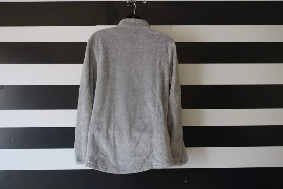 Made For LIFE Women’s Full Zip UP Fleece Jacket Gray Size L - Image 2 of 4