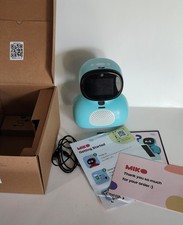 Miko Mini AI Powered Kid-Safe Robot - Blue - Used/Good CIB FACTORY RESET