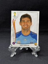 2014 Futera Unique Iker Casillas Panini Soccer Card 110 Spain Barcelona Mexico