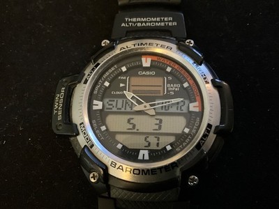 Casio sgw-400h wristwatch Analog Digital illuminator  water resist  Japan 10ATM
