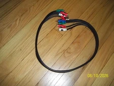 3 Feet Video/Audio 5 RCA Bundled Cables For HDTV/Compnents
