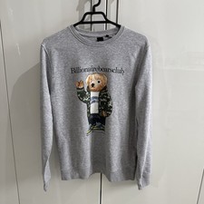 Sneaky Men's Grey Pullover Sweatshirt M Bears Billionare Club 