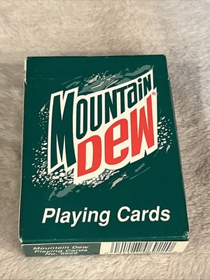 Mountain Dew Vintage Hoyle Playing Cards Advertising Deck Do The Dew New Sealed