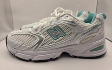 New Balance 530 White Green Teal MR530FWT Women Size 6.5 NEW