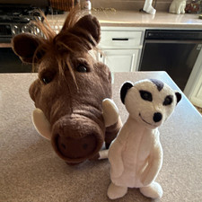 Build-A-Bear Workshop Disney The Lion King Plush Lot of 2 Stuffed Animals