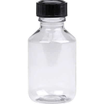 Jacques Herbin 10x Runder Flakon 100ml, PET, leer 134JT