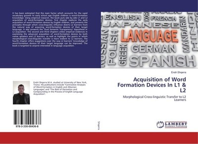 Acquisition of Word Formation Devices In L1 & L2 Endri Shqerra
