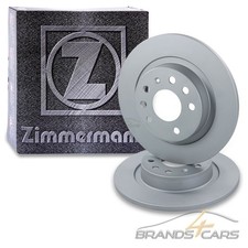 ZIMMERMANN 2x BREMSSCHEIBE VOLL Ø278 HINTEN FÜR FIAT CROMA 194 1.8-2.2 05-