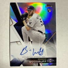 2018 Finest Brandon Woodruff ROOKIE Auto S2