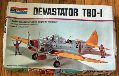 MONOGRAM Kit #7575 DOUGLAS DEVASTATOR DIVE BOMBER!!