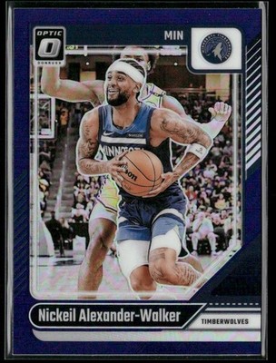 2024-25 Donruss Optic #4 Nickeil Alexander-Walker Purple