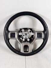 2013-2018 Dodge Ram 1500 2500 Laramie Black Heated Steering Wheel