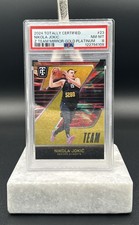 2024 Totally Certified Nikola Jokic Z Team Mirror Gold Platinum 1 Of 10 Nuggets