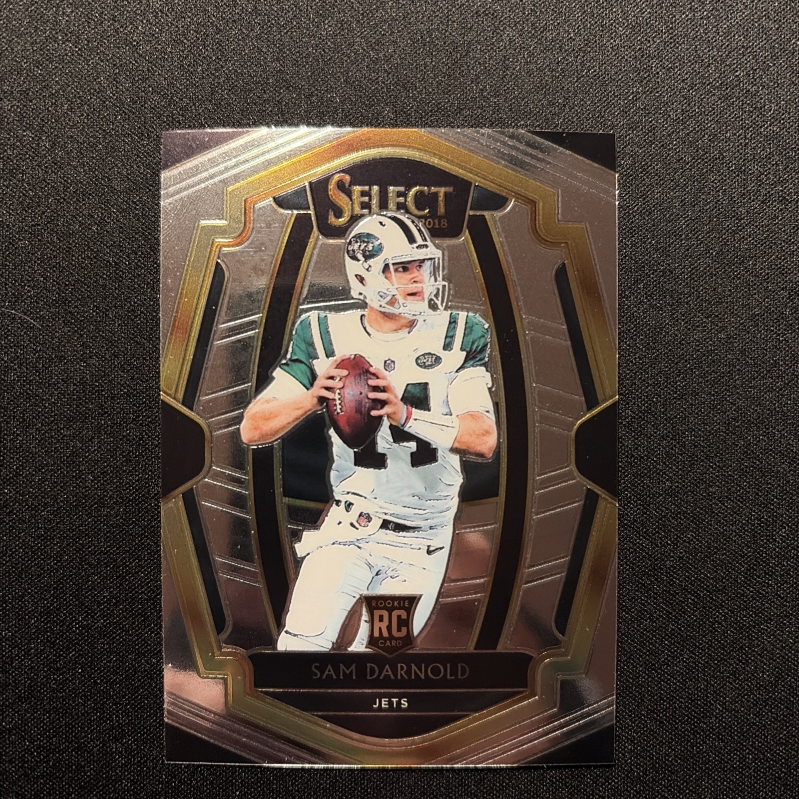 2018 Panini Select Sam Darnold #107 Rookie RC Premier Level Jets - Seahawks