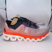 WOMENS CLOUDFLOW 4 QUARTZ/FLAME FIRM COMFORTABLE ATHLETIC RUNNING SHOES