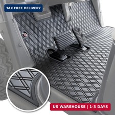 Rubber Double Diamond Floor Mat Compatible with EZGO RXV 08-22  2Five 09-19 