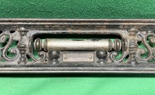 Vintage The Davis Level & Tool Co. 12" Cast Iron Level 1877-1883 Carpenter