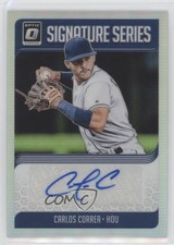 2018 Panini Donruss Optic Signature Series Carlos Correa #SS-CC Auto 5m1