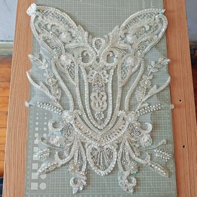 bead embroidery dress Fengqi Jinhuang Gilt Bead Embroidery French Court Dress New Chinese Style