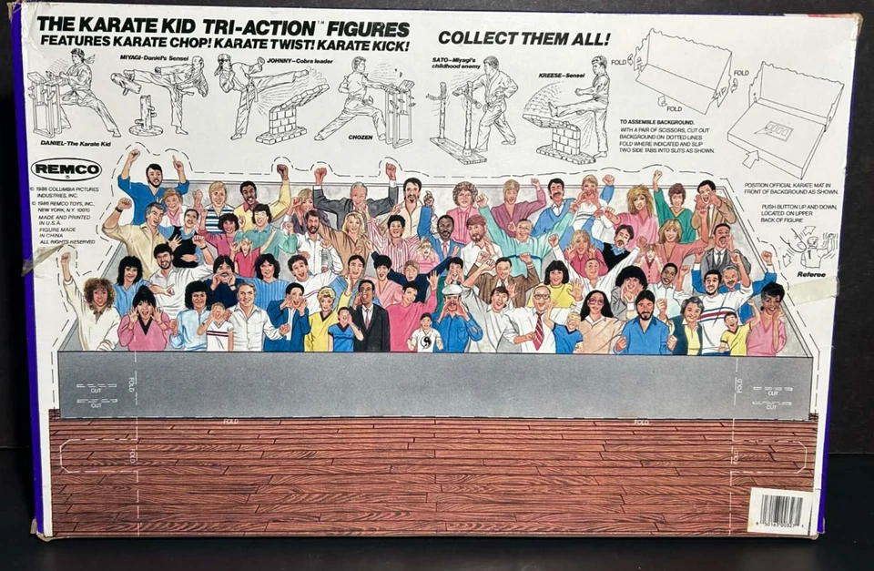 Детский соревновательный центр каратэ Remco неиспользованный как новый в коробке никогда не снимался - Изображение 3 из 4