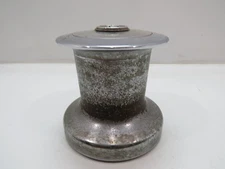 LEWMAR #10 SINGLE SPEED CHROME BRONZE WINCH TENSIONER SAIL BOAT  (E2A051D)