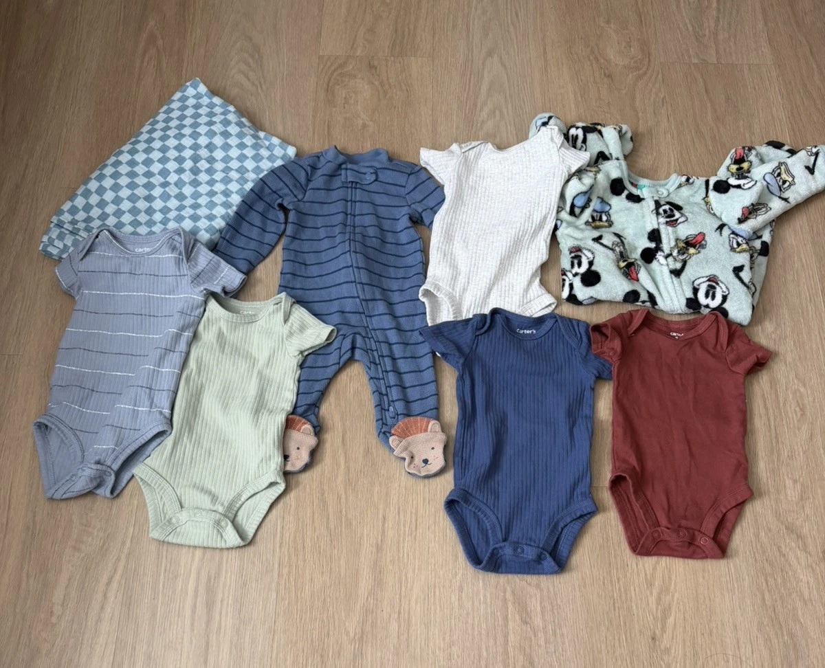 Baby Boy Clothing Lot Of 10 Size 3 mo carter's/ Disney