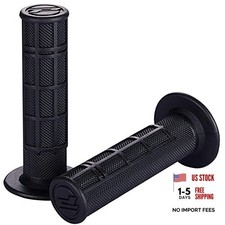 7/8'' ATV Grips Universal Handlebar Grips Soft Rubber Motorcycle Grip for Black