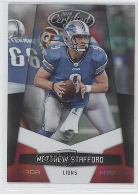 2010 Certified Mirror Red 235/250 Matthew Stafford #49 0a1