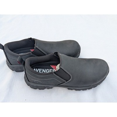 Avenger Women's Flight Slip-On Composite Toe ESD Work Shoe Sz 9.5 Black - A7046