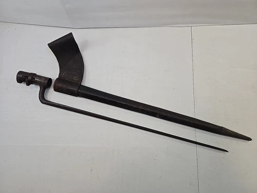Civil War US Model 1855 Socket Bayonet w/Scabbard - Springfield Trapdoor