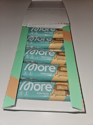 More Protein Bar Peanut Butter Vegan 9x50g